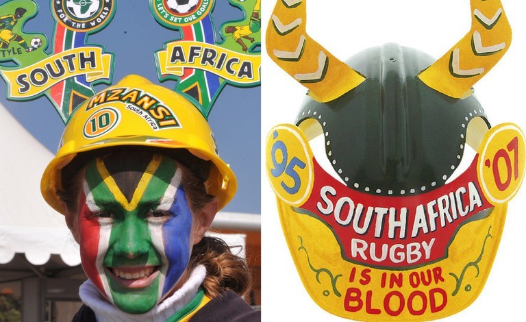 سوغات آفریقای جنوبی : کلاه ماکاراپا، کلاه نقاشی شده ورزشی