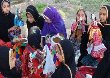عروسک های بومی ترک زبان های ایران