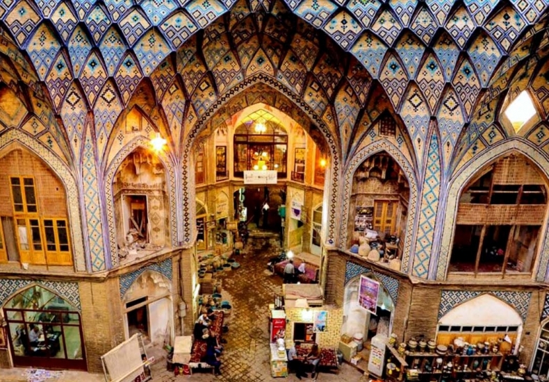 خاطره نامه اصفهان : بازار بزرگ اصفهان