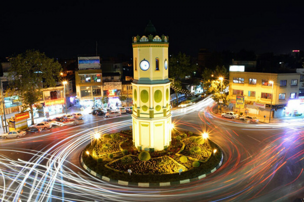 «برج میدان ساعت» جز بناهای تاریخی ساری محسوب می شود.