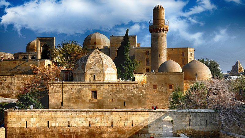 باکو جاذبه دیدنی آذربایجان : کاخ شروان شاهان با قدمتی بیش از ۸۰۰ سال