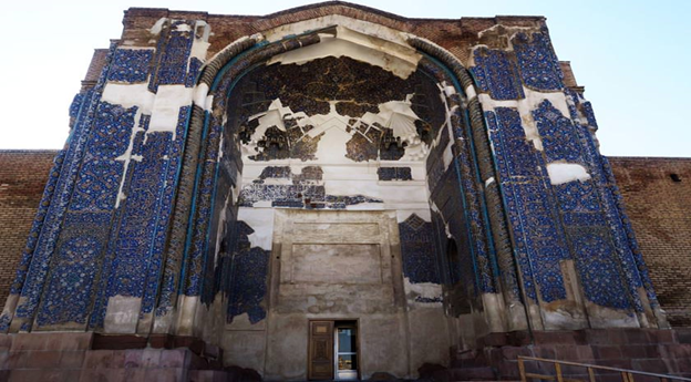 شهر تبریز : مسجد کبود، معروف به فیروزه اسلام