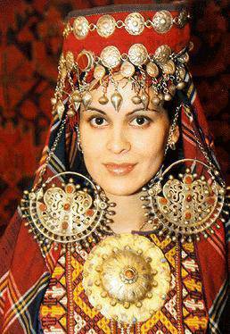 لباس سنتی قوم ترکمن : اجزای پیراهن ترکمن ها